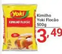 X Supermercados Kimilho Yoki Flocão oferta