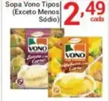 X Supermercados Sopa Vono Tipos oferta