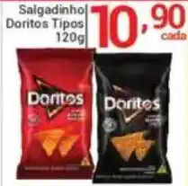 X Supermercados Salgadinhol Doritos Tipos oferta