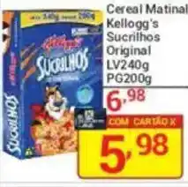 X Supermercados Cereal Matinal Kellogg's Sucrilhos Original oferta