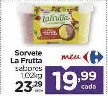 Sorvete La Frutta 1.02kg