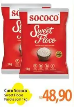 Atacadão Coco Sococo Sweet Flocos Pacote oferta