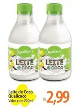 Atacadão Leite de Coco Qualicoco Vidro oferta