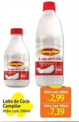 Atacadão Leite de Coco Campilar Vidro oferta