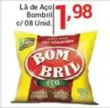 X Supermercados La de Aço Bombril c/08 Unid. oferta