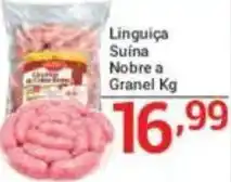 X Supermercados Linguiça Suina Nobre a Granel oferta