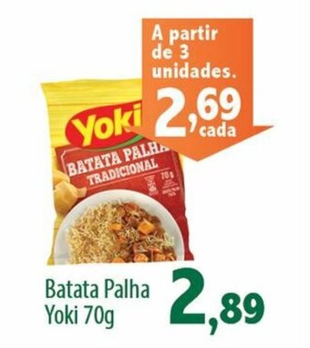 Econômico Atacadão Batata Palha Yoki 70g oferta