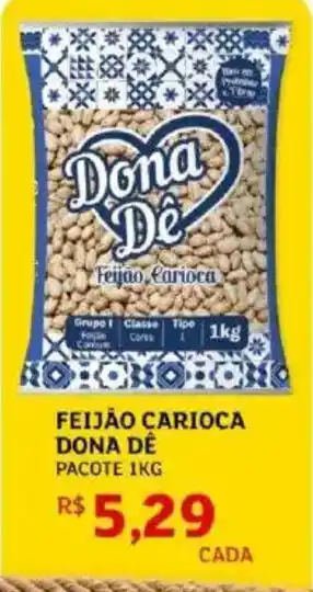 Assaí Atacadista Feijão carioca Dona Dê oferta