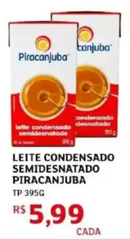 Assaí Atacadista Leite condensado semidesnatado piracanjuba oferta
