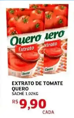 Assaí Atacadista Extrato de tomate Quero sache oferta