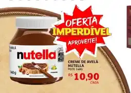 Assaí Atacadista Creme de avelā nutella pote oferta