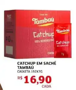 Assaí Atacadista Catchup em sachê Tambaú oferta