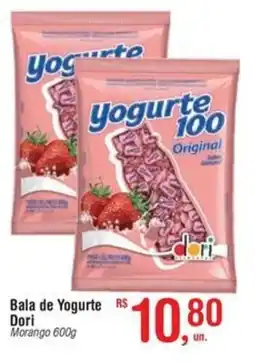 Bala de YogurteBala de Yogurte R$ Dori Morango 600g Dori Morango