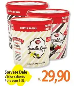 Atacadão Sorvete Dale oferta