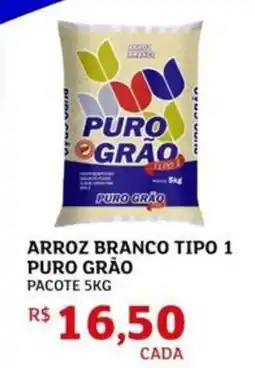 Assaí Atacadista Arroz branco tipo 1 puro grão oferta