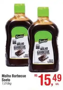 Fort Atacadista Molho Barbecue Soeto oferta