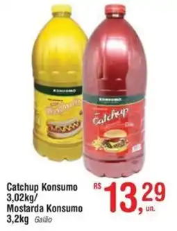 Fort Atacadista Catchup Konsumo / Mostarda Konsumo Galão oferta