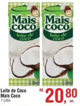 Fort Atacadista Leite de Coco Mais Coco oferta