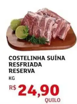 Assaí Atacadista Costelinha suína resfriada reserva oferta