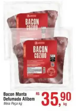 Fort Atacadista Bacon Manta Defumado Alibem oferta
