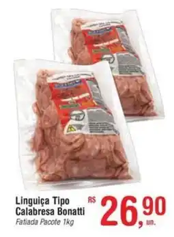 Fort Atacadista Linguiça Tipo Calabresa Bonatti oferta