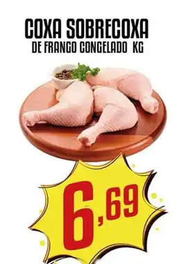 Bom Dia Coxa sobrecoxa de franco congelado oferta