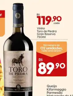 Supper Rissul Vinho Toro de Piedra Gran Reserva oferta