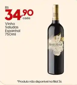 Supper Rissul Vinho Saludas Espanhol oferta