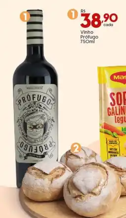 Supper Rissul Vinho Prófugo oferta