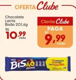 Supper Rissul Chocolate Lacta Bisão oferta
