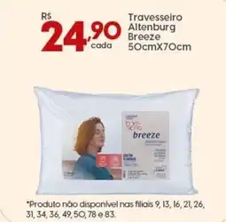 Supper Rissul Travesseiro Altenburg Breeze oferta