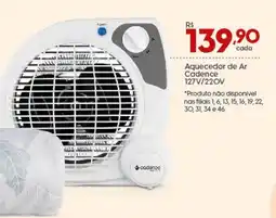 Supper Rissul Aquecedor de Ar Cadence 127V/220V oferta