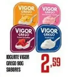 Bom Dia Iogurte vigor grego sabores oferta