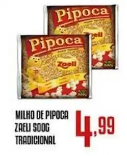 Bom Dia Milho de pipoca zaeli tradicional oferta