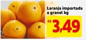 Mercado Extra Laranja Importada a granel 1kg oferta