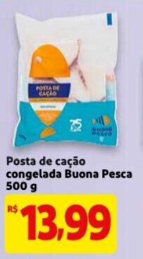 Mercado Extra Posta de Cacao congelada Buona Pesca 500g oferta