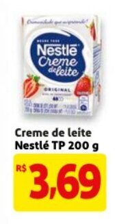 Mercado Extra Creme de Leite Nestle TP 200g oferta
