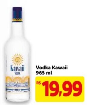 Mercado Extra Vodka Kawaii 965ml oferta