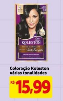 Coloracao Koleston varias tonalidades