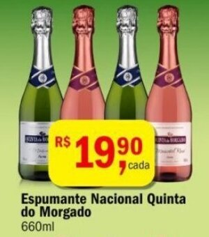 Ultrabox Espumante Nacional Quinta do Morgado 660ml oferta
