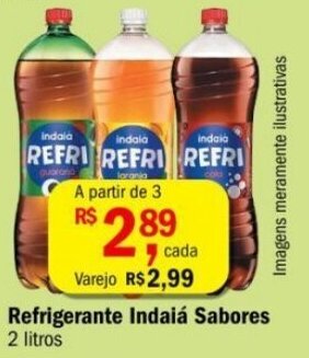 Ultrabox Refrigerante Indaia sabores 2L oferta