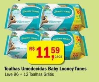 Ultrabox Toalhas Umedecidas Baby Looney Tunes oferta