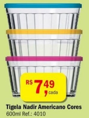 Ultrabox Tigela Nadir Americano Cores 600ml oferta