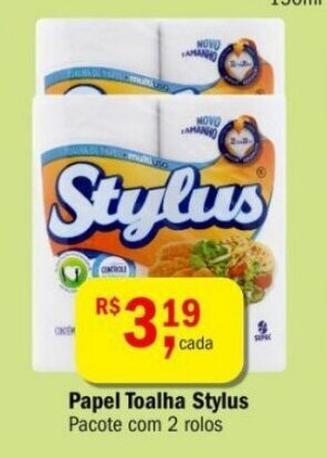 Ultrabox Papel Toalha Stylus oferta
