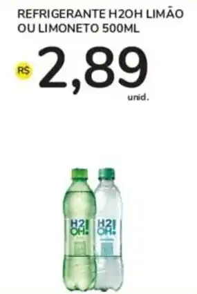 Refrigerante H2OH! limao ou limoneto 500ml