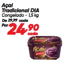 Dia Açaí Tradicional DIA Congelado oferta