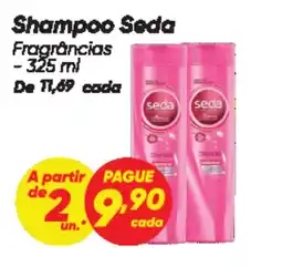 Dia Shampoo Seda Fragrâncias oferta