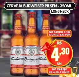 Serrano Supermercado Cerveja budweiser pilsen oferta