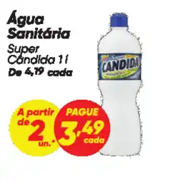 Dia Água Sanitária Super Candida oferta