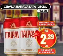 Serrano Supermercado Cerveja itaipava lata oferta